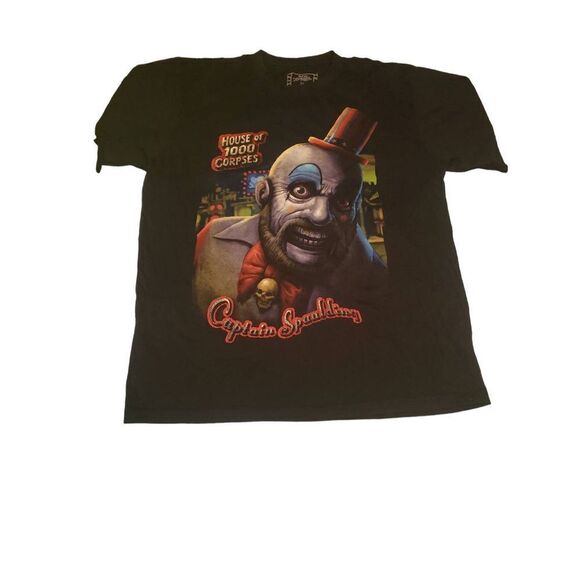 House Of 1000 Corpses Captain Spaulding T Shirt Size XL - Picture 1 of 5